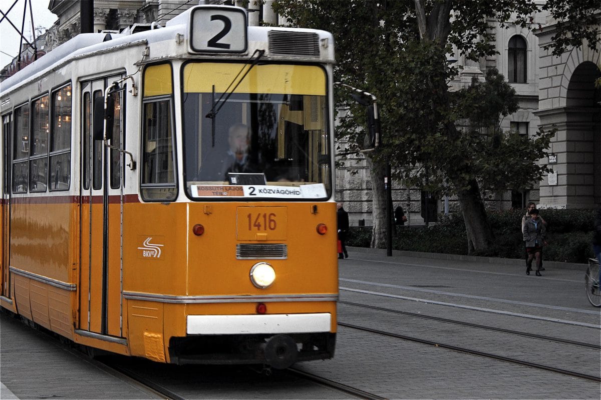 Shorttrip to Budapest: Straßenbahn Tram 