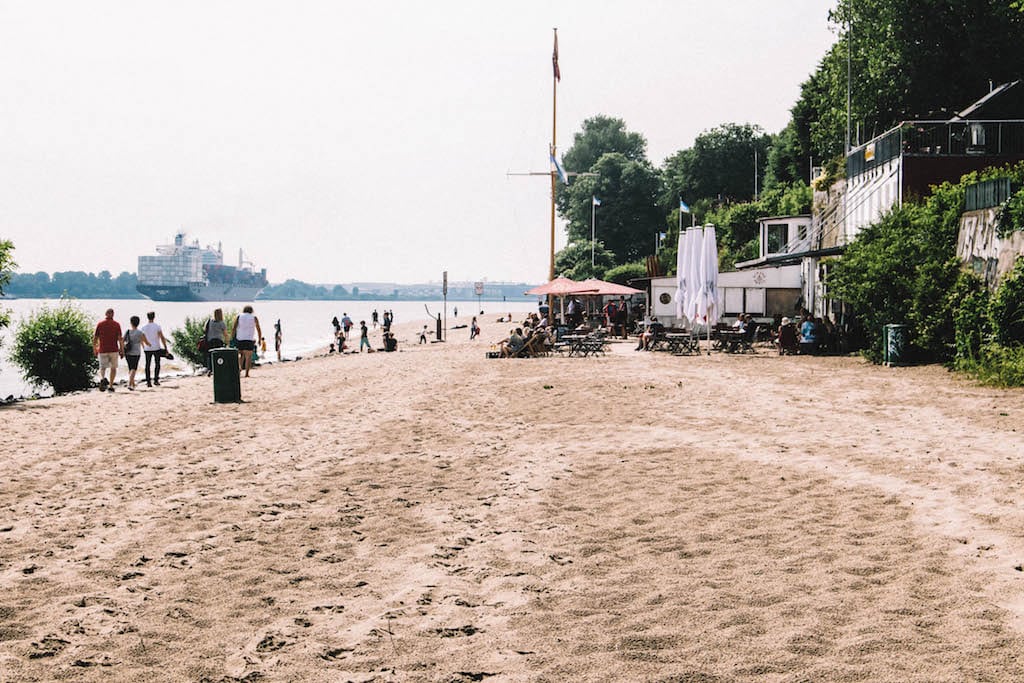 Hamburg beste Joggingstrecken Elbstrand