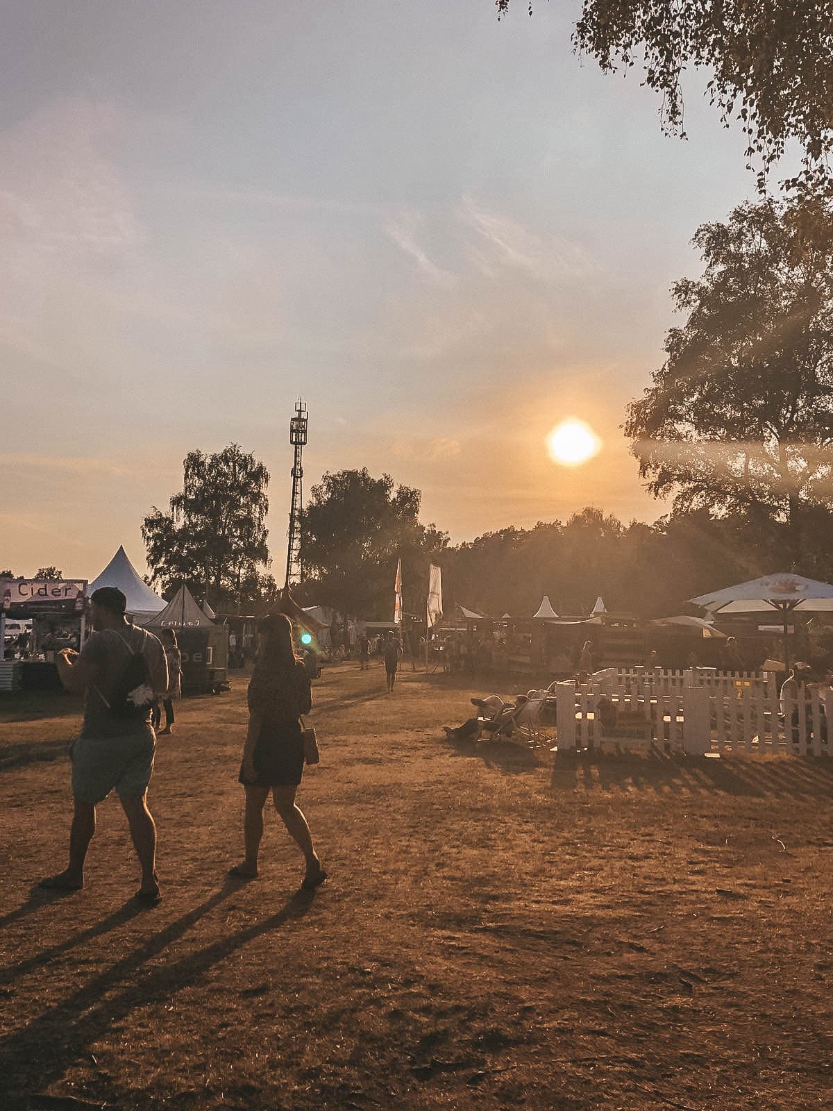 a summers tale festival sunset