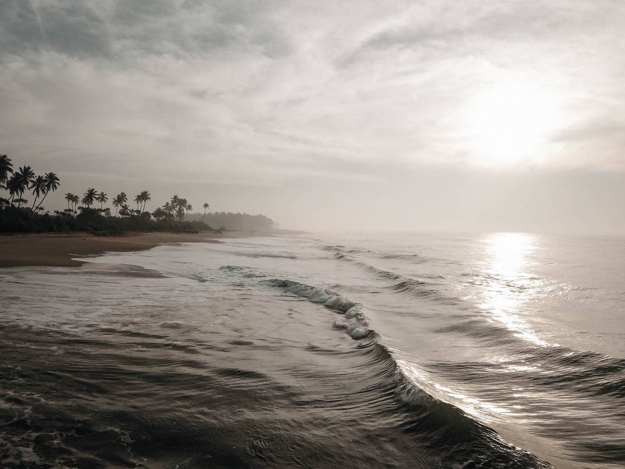 Sri Lanka einsamer strand