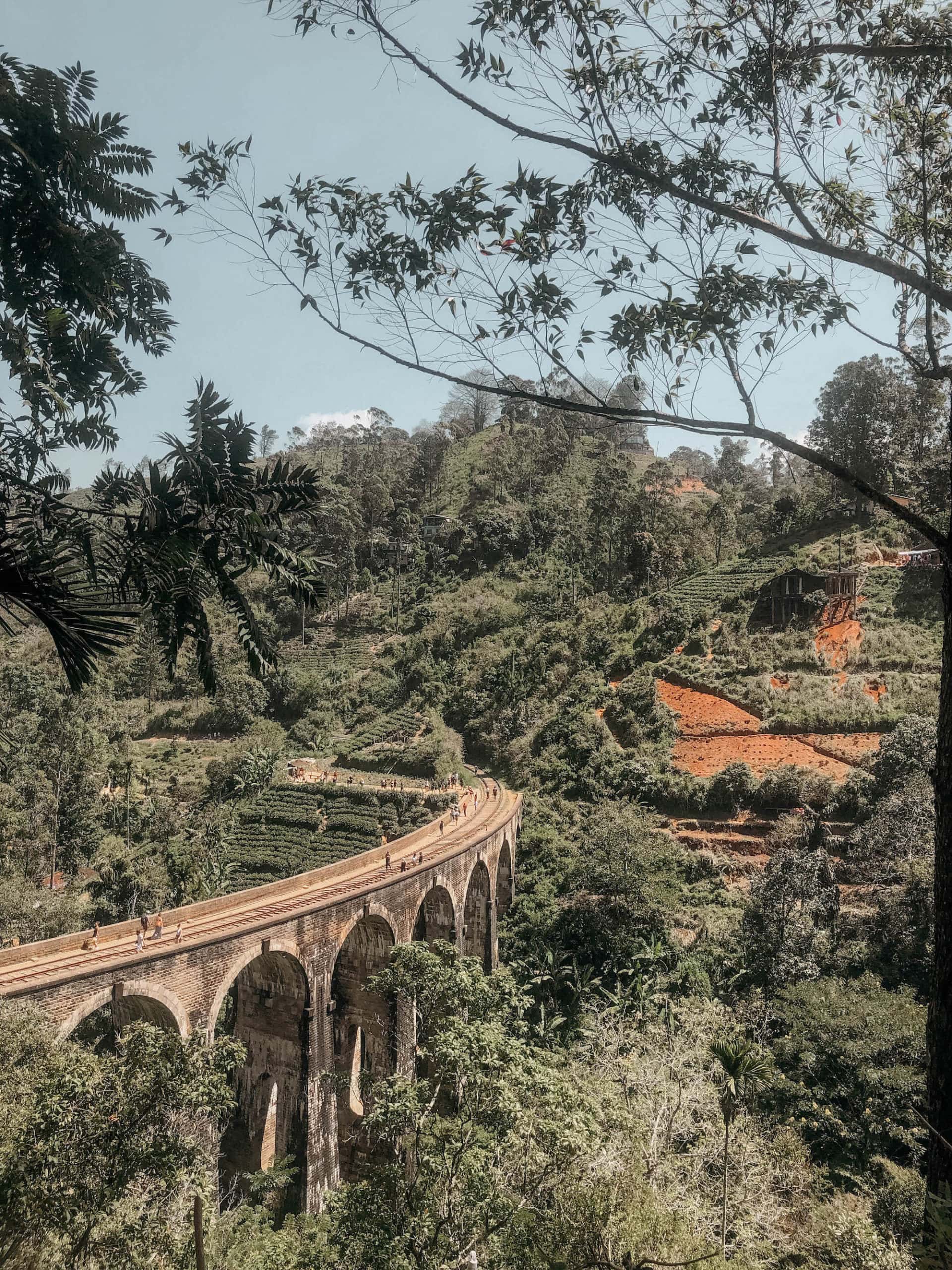 sri lanka nine arch bridge