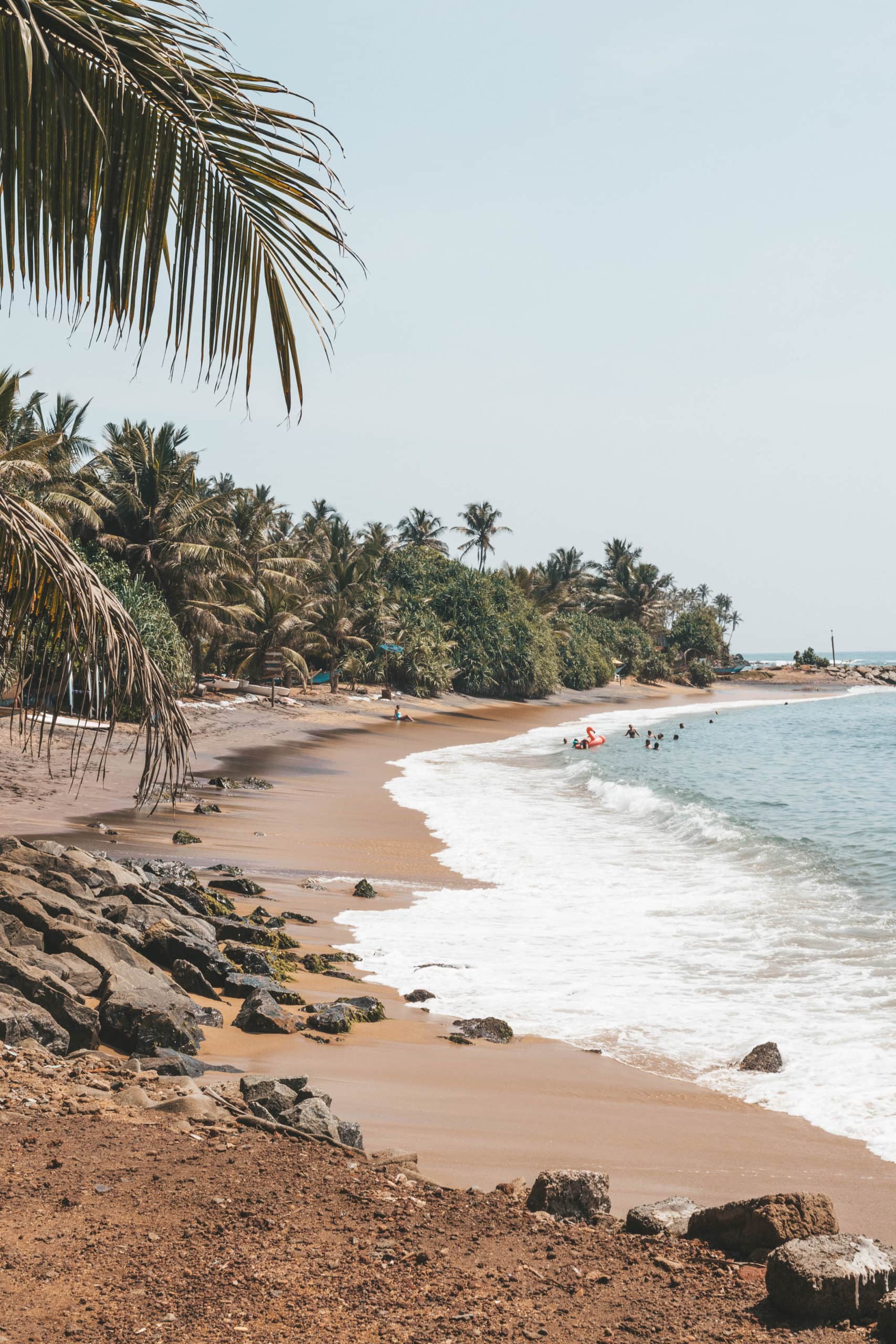 sri lanka rundreise strand