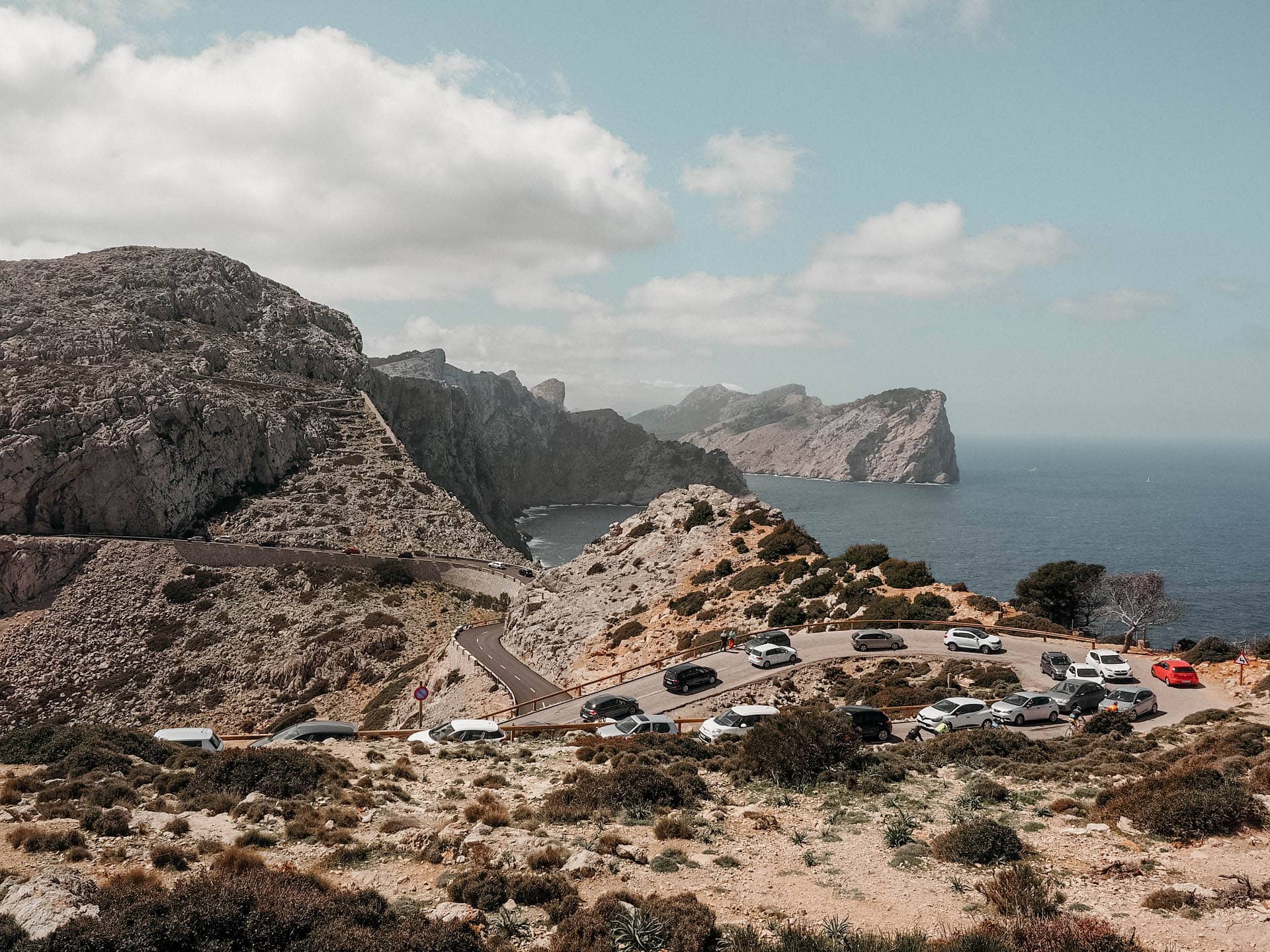 straße zum cap formentor