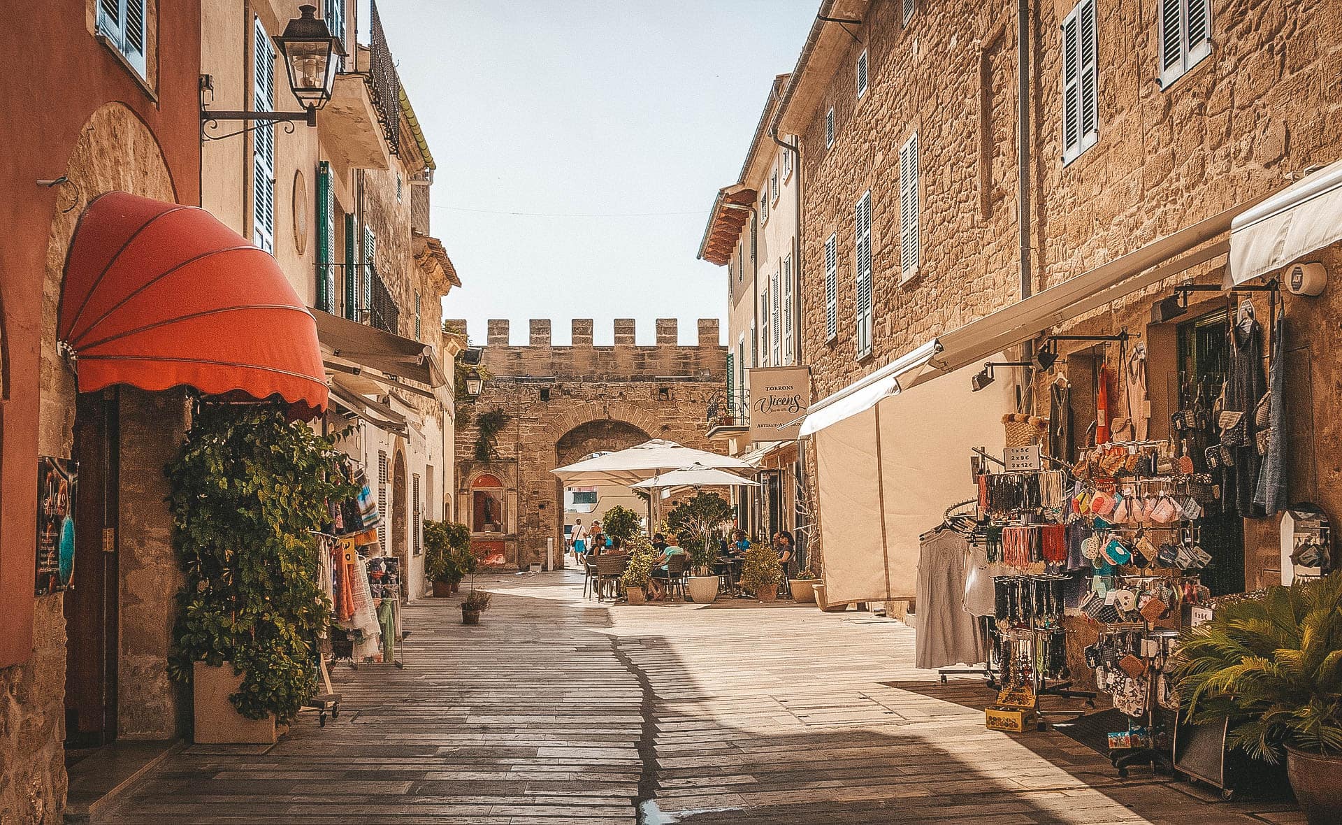 markt in alcudia auf mallorca