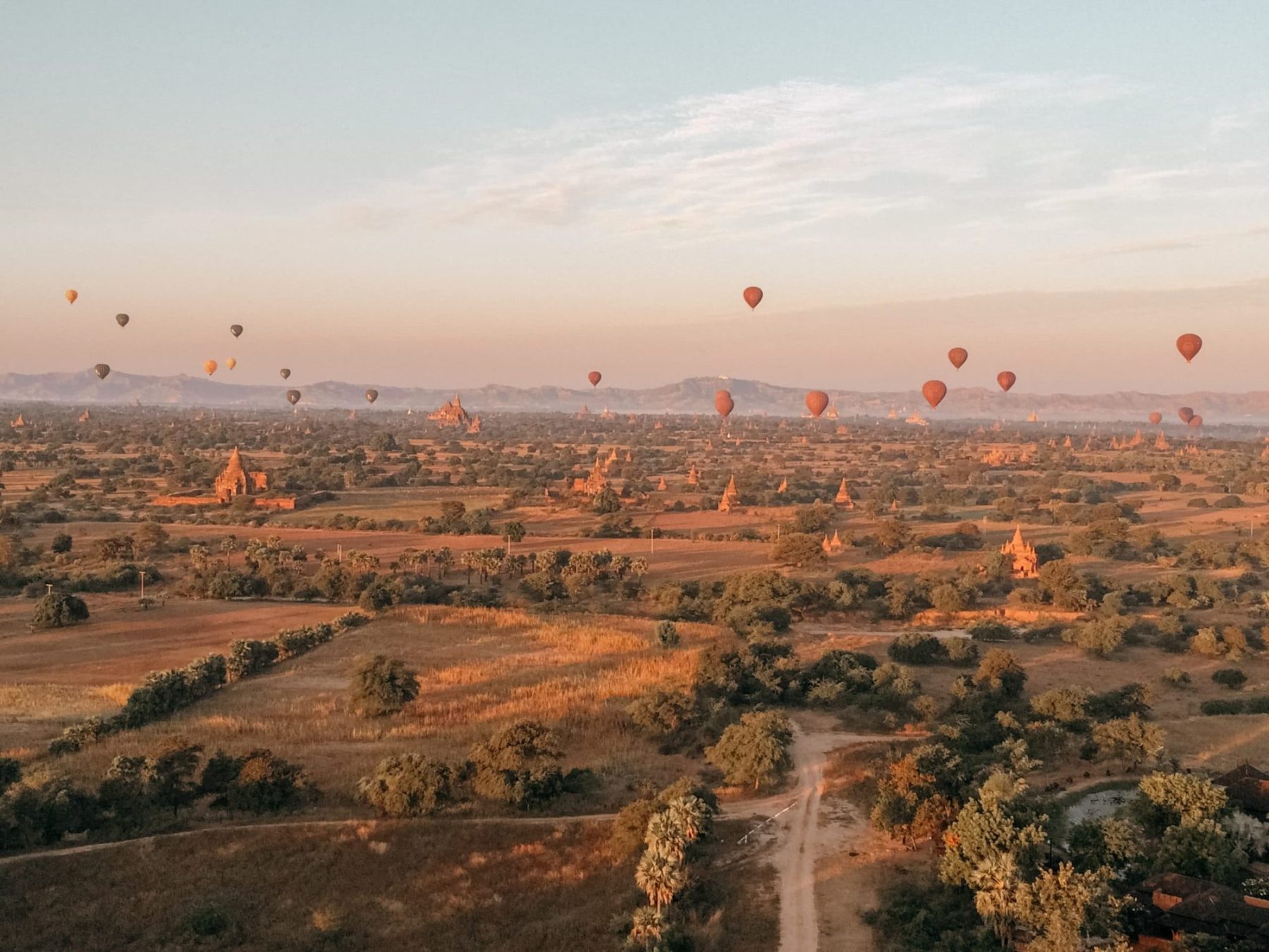 Myanmar Reisetipps und Infos ballonfahrt