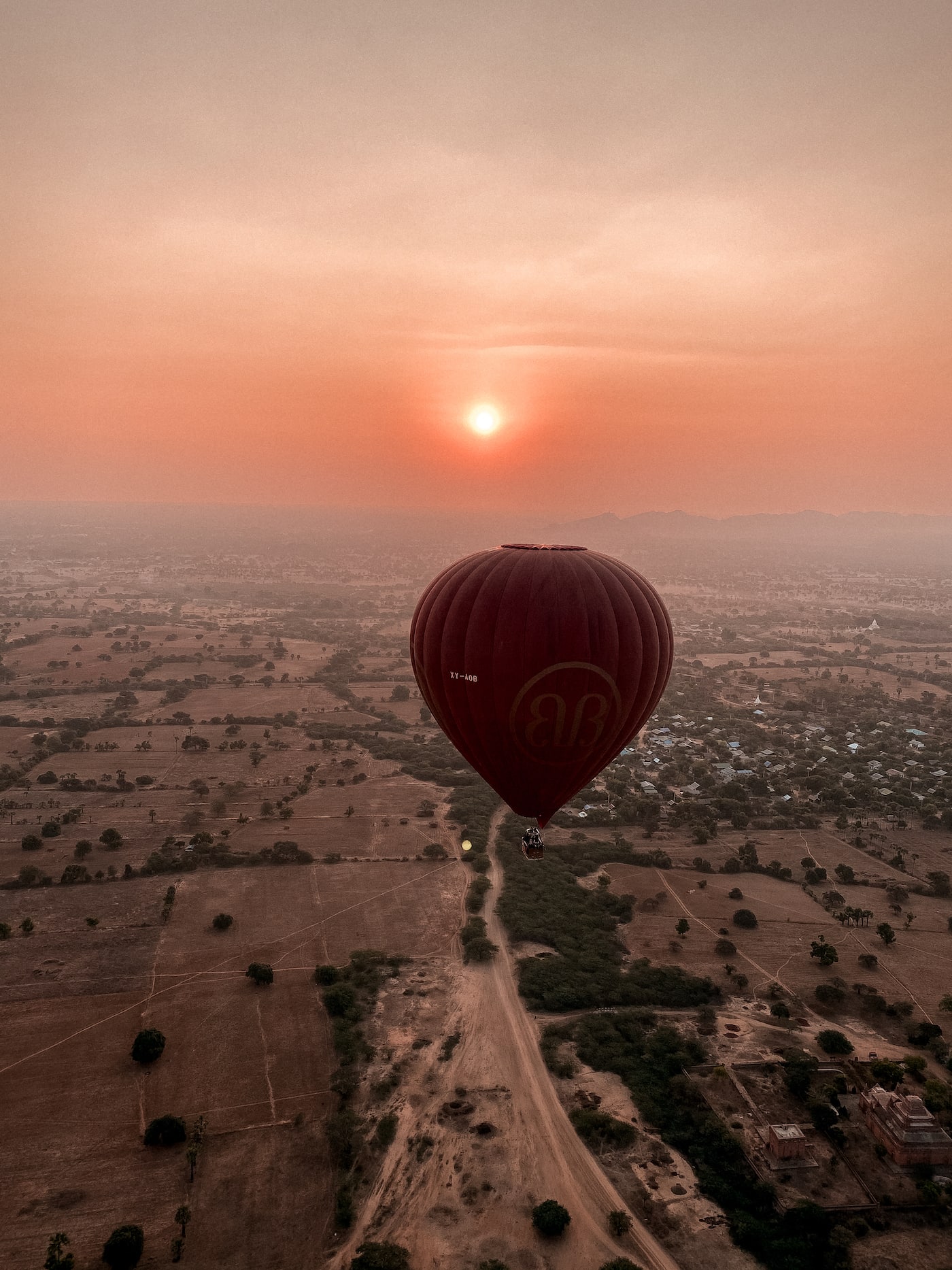 Ballonfahrt über Bagan