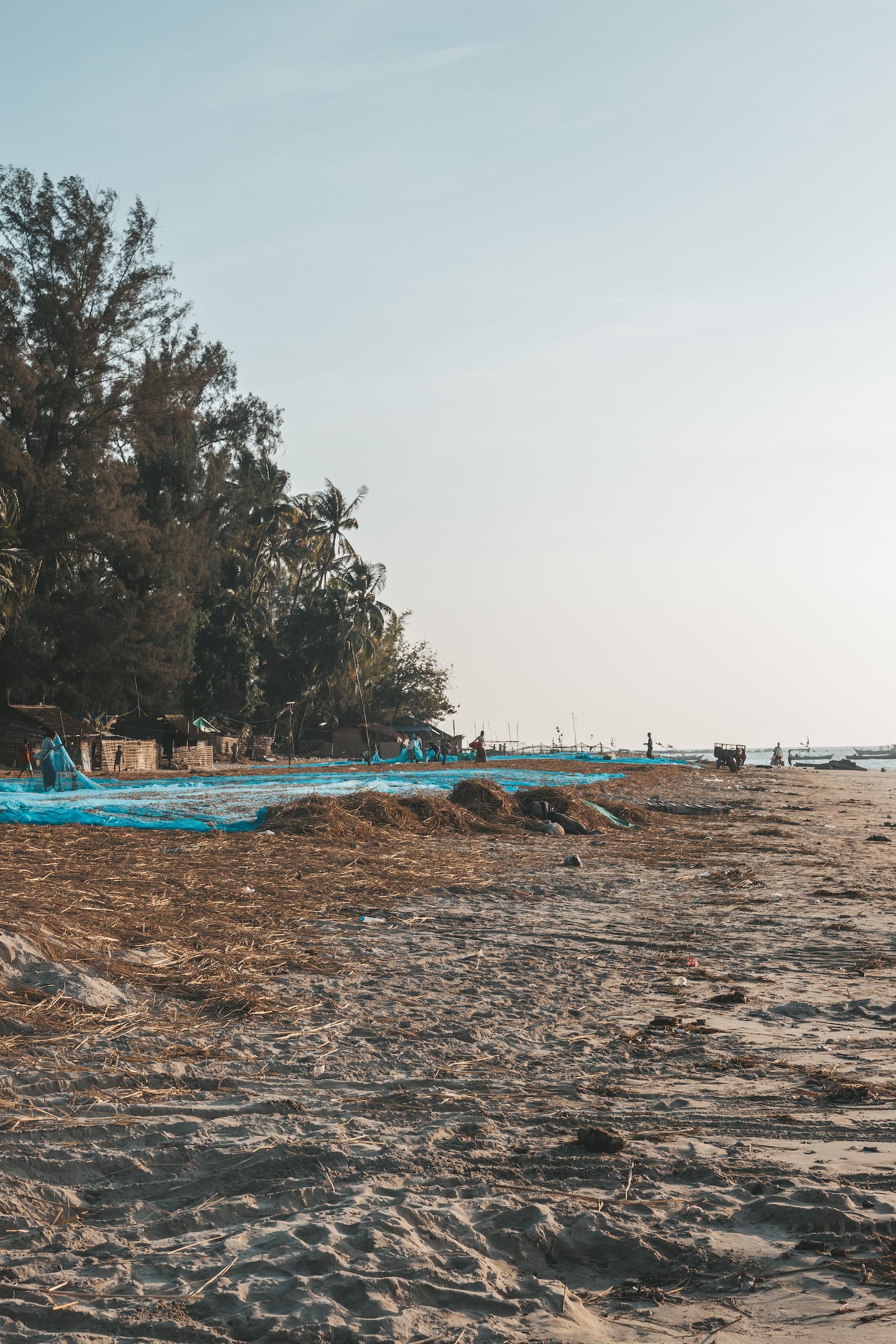 netze der fischer ngapali beach