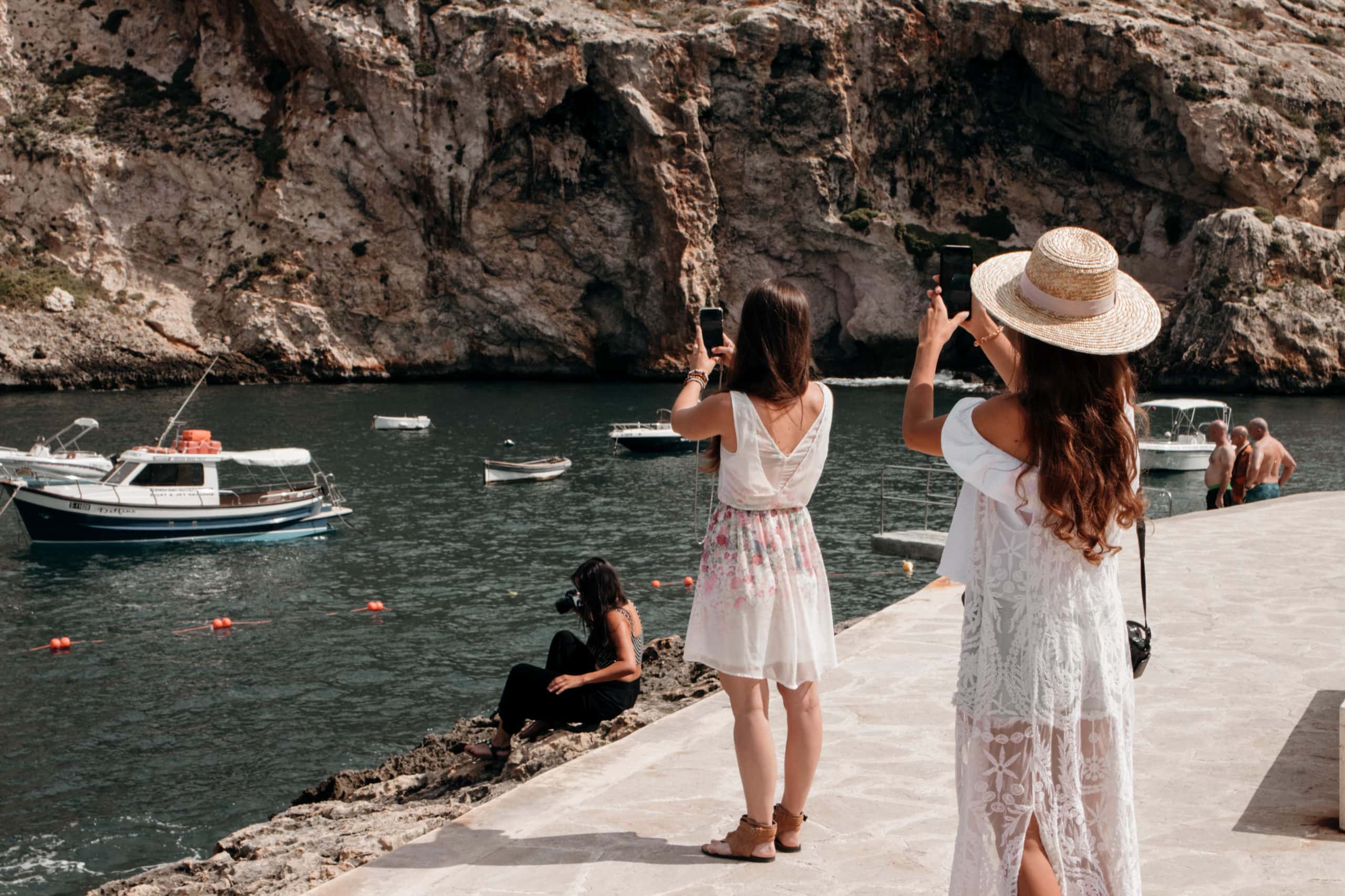 gozo badebucht influencer