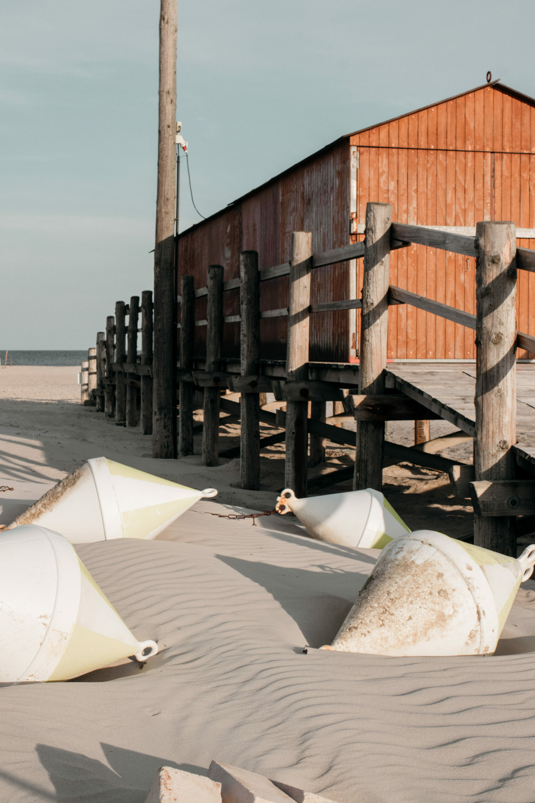 bojen am nordseestrand