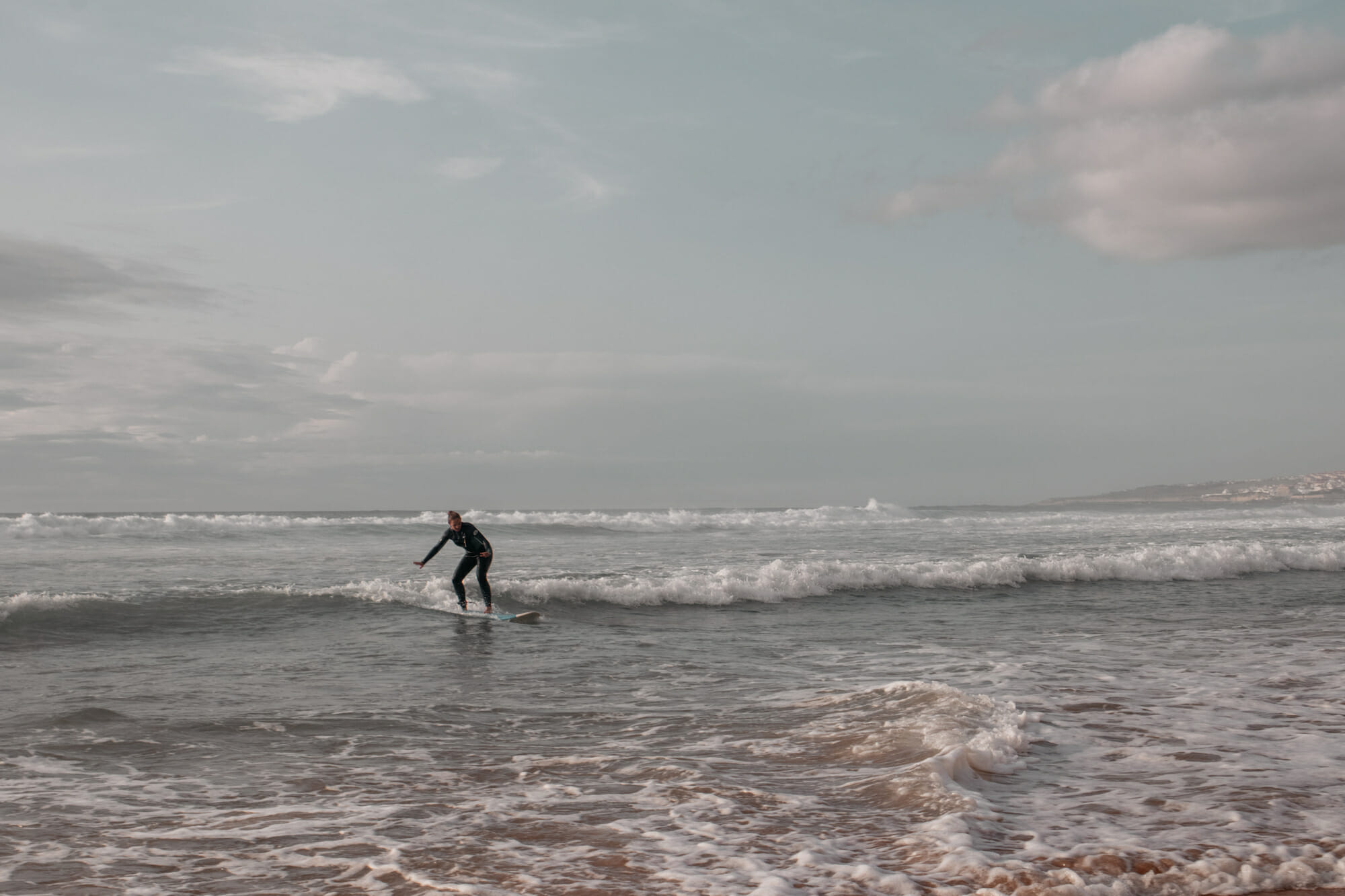 ericeira surfing beach