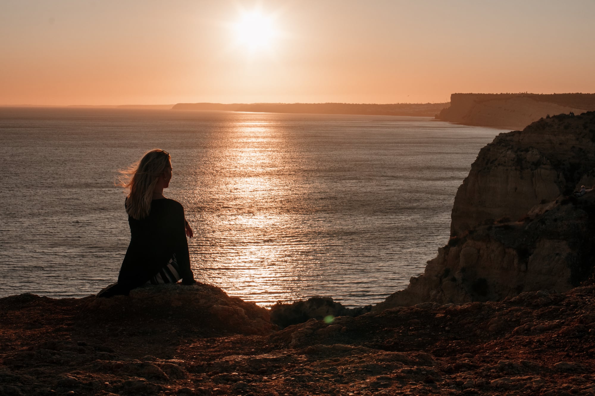 algarve sonnenuntergang