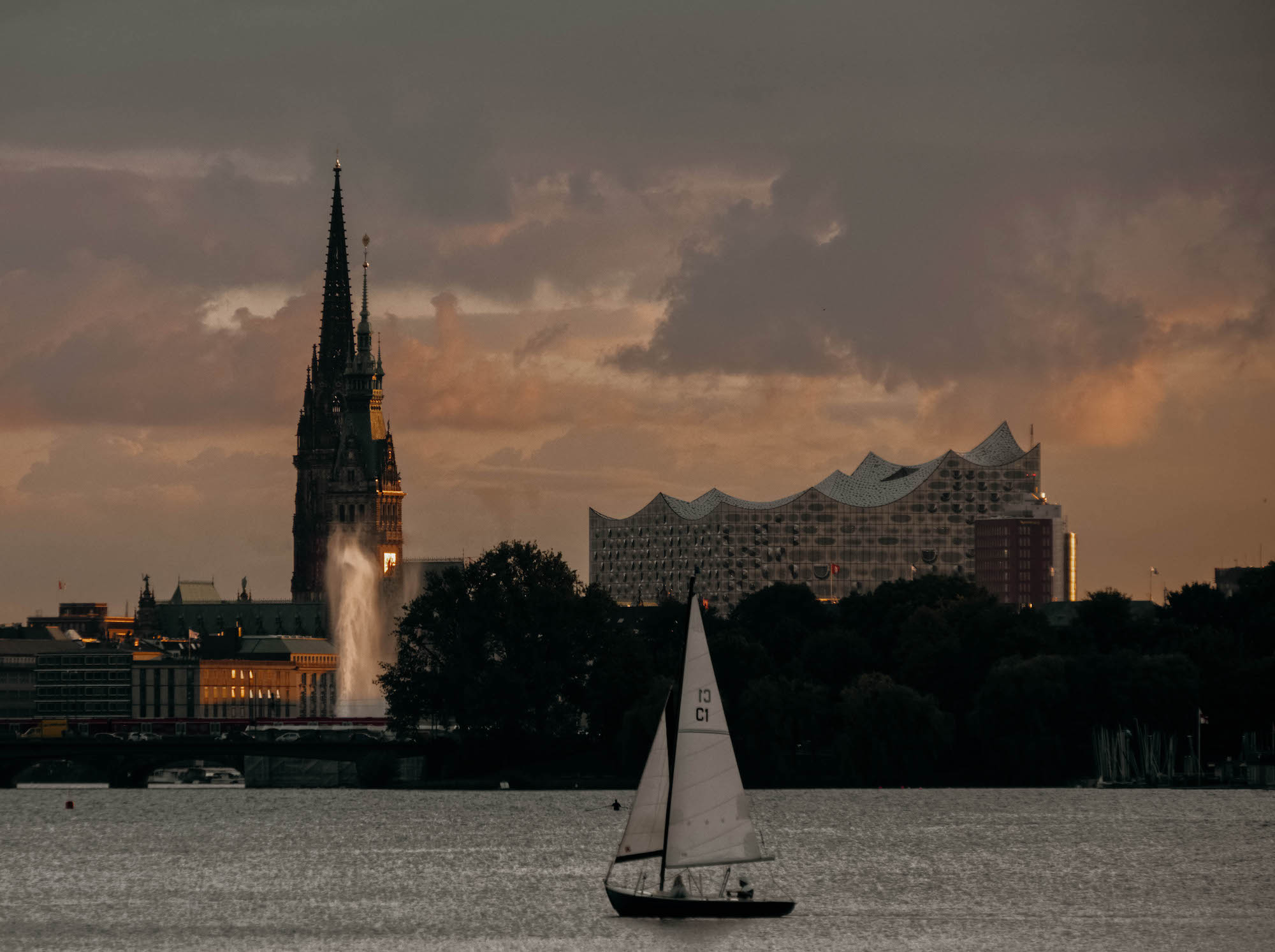 Frühlingsausflüge Hamburg Alster