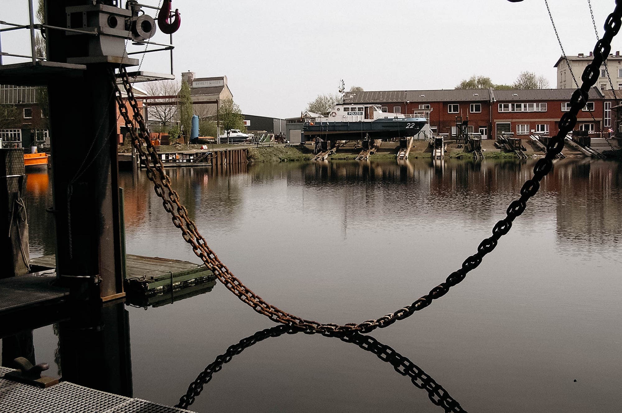 ausflug harburger hafen frühling