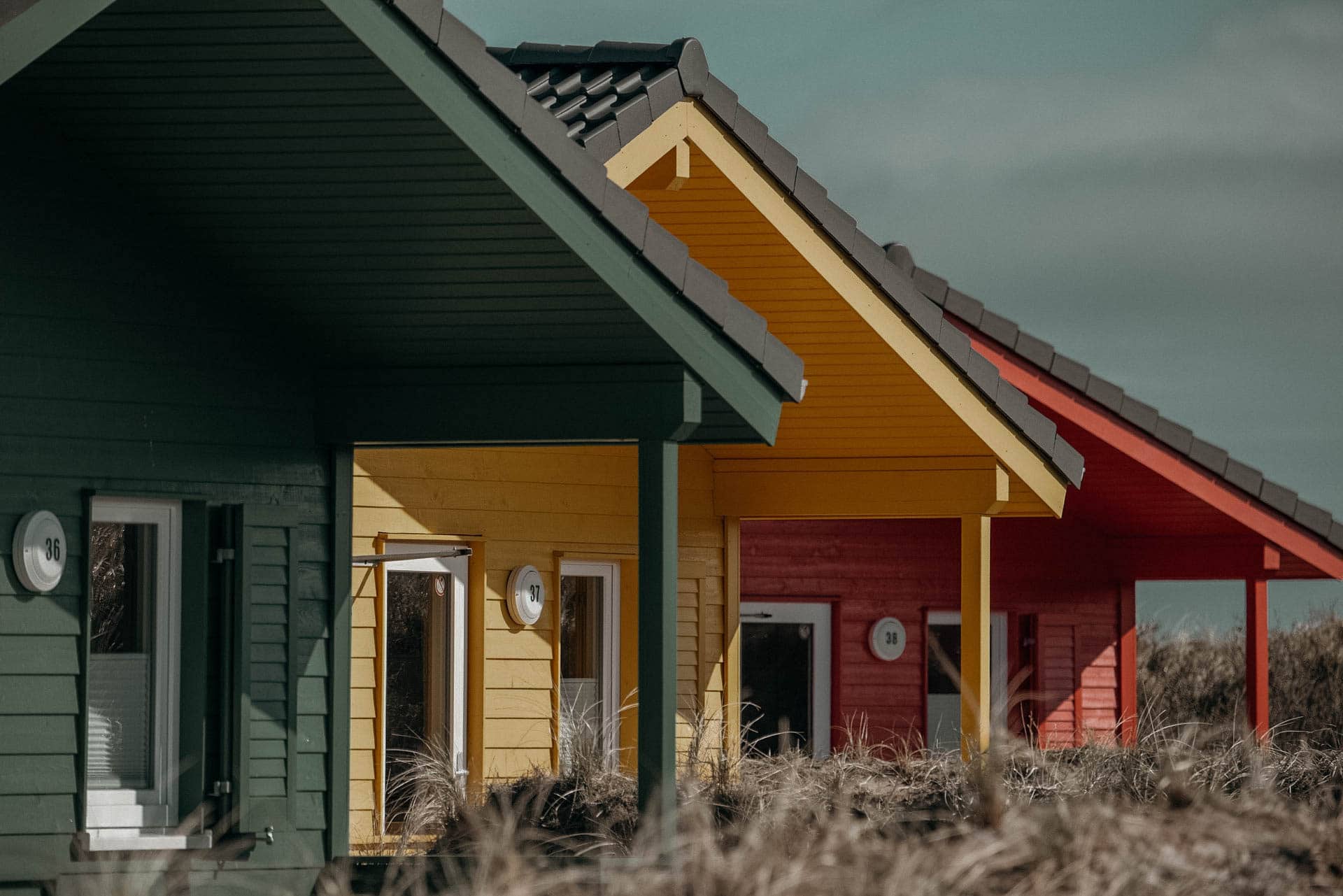 Helgoland Häuser Tagesausflug