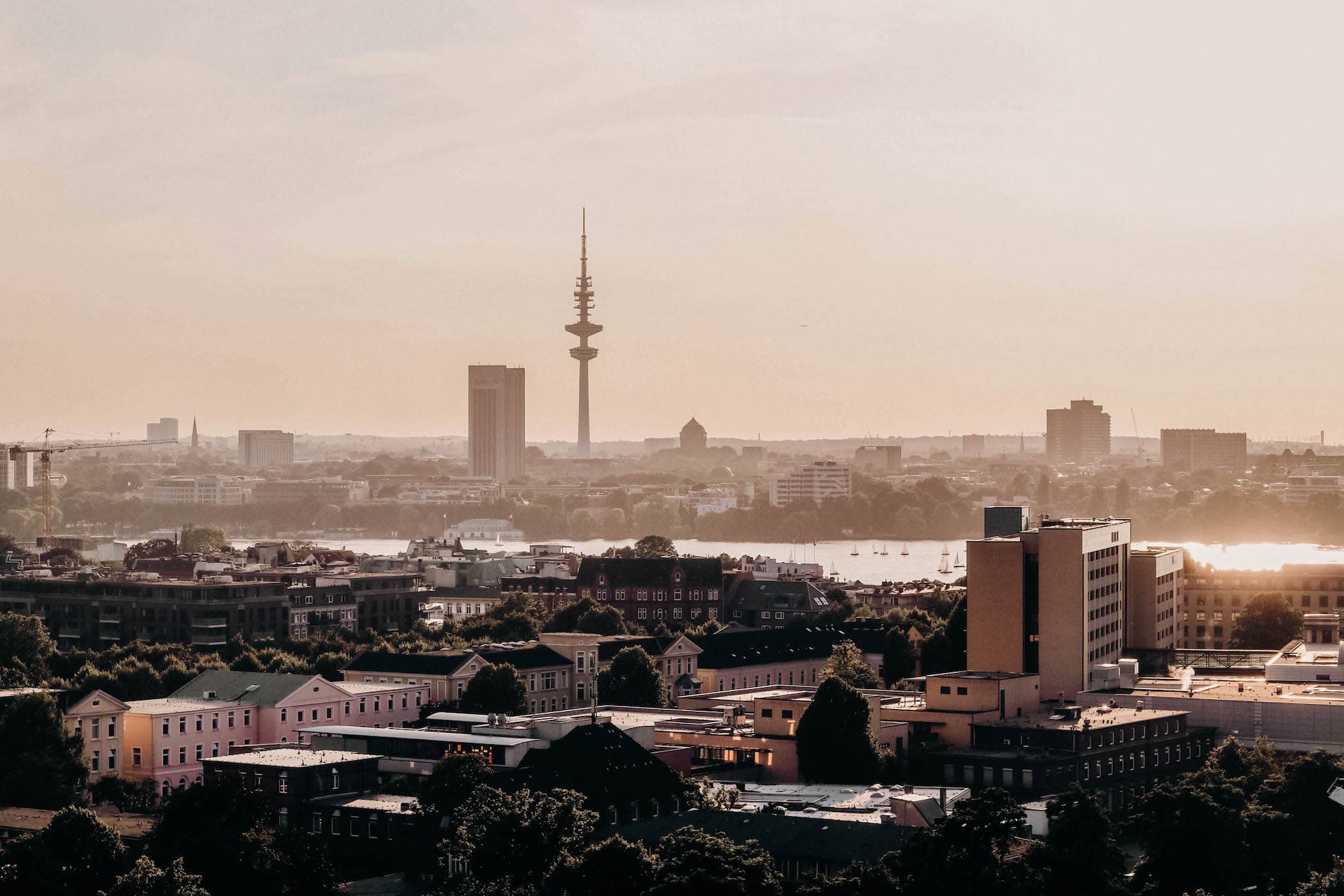 alster im sommer