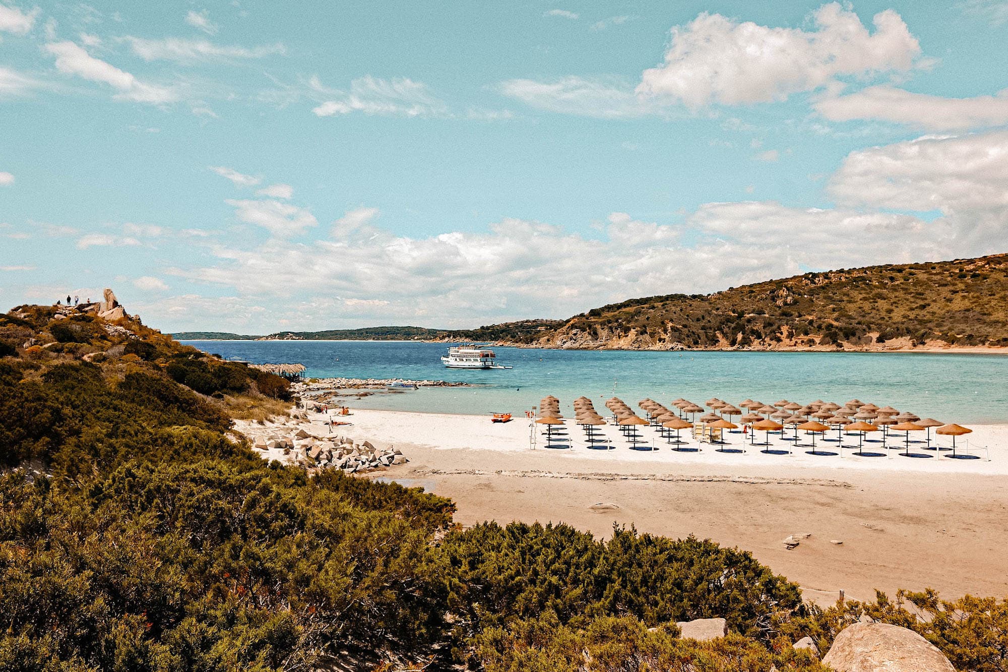 punta molentis beach