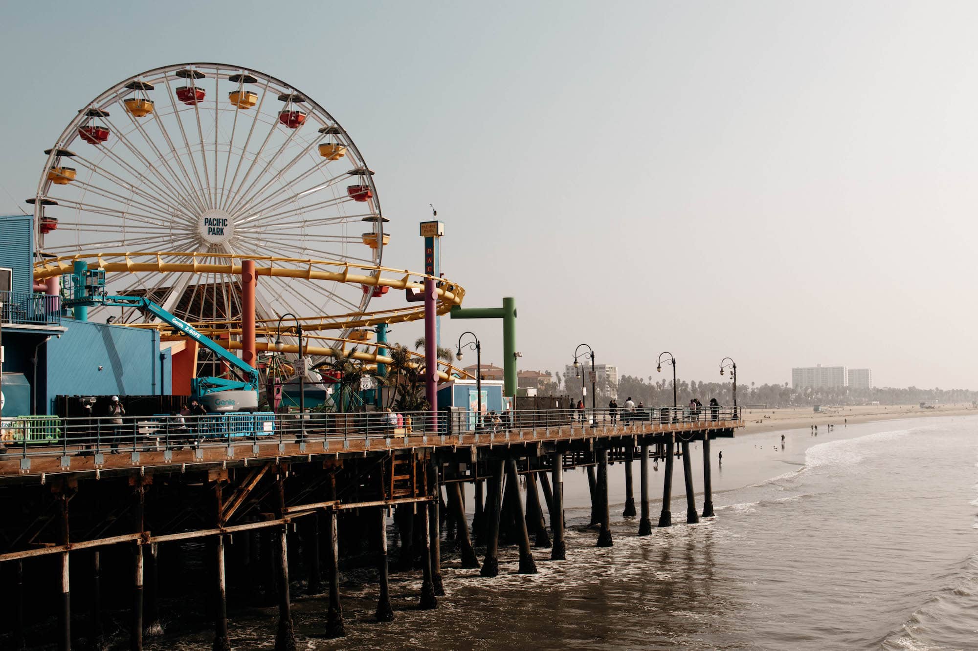 los angeles sehenswürdigkeiten santa monica pier