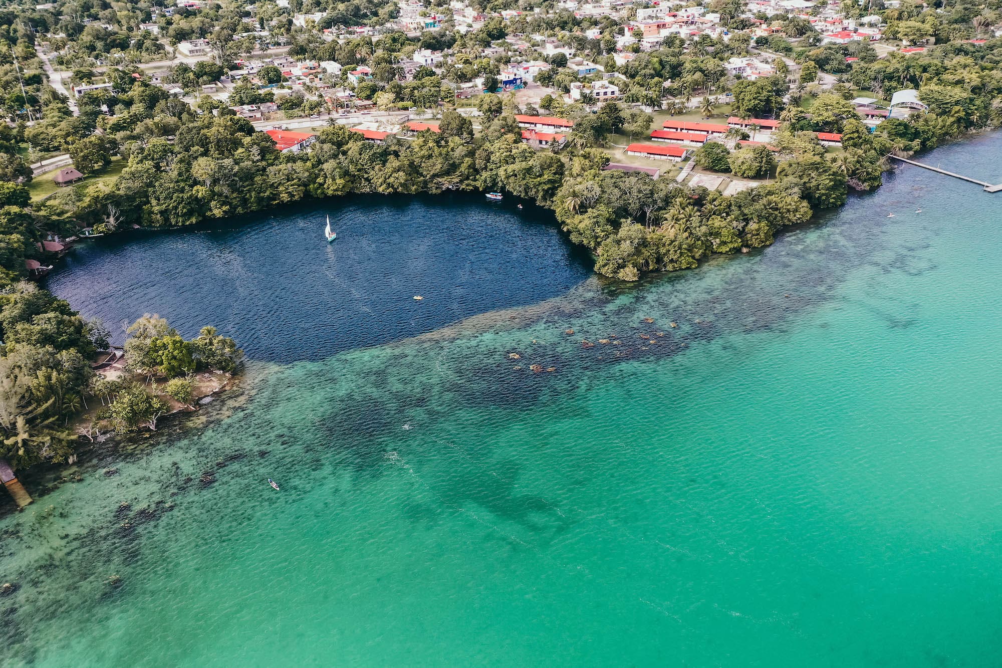 bacalar cenote