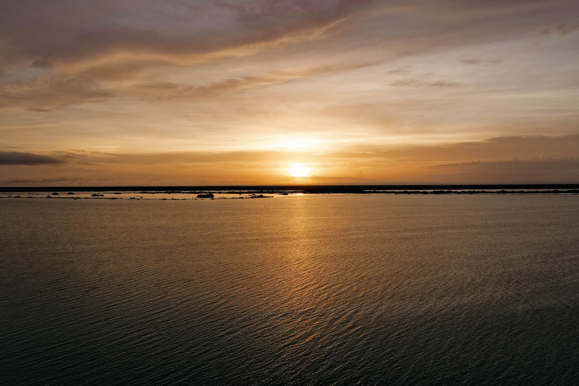 bacalar sonnenaufgang