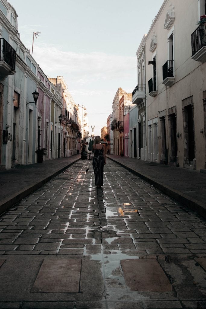 campeche altstadt straße