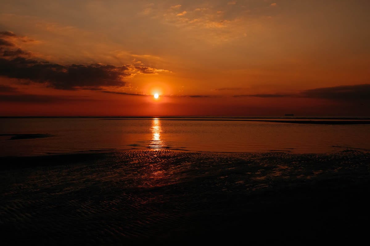 langeoog sonnenuntergang