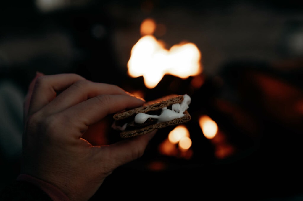 orange county beach lagerfeuer