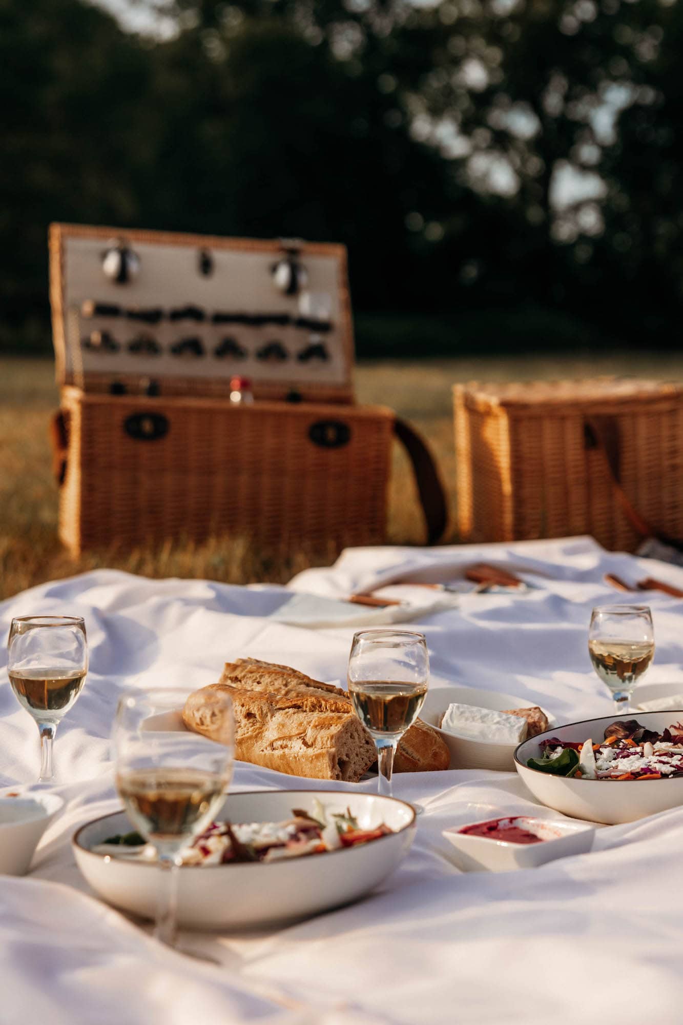 frankreich loire picknick