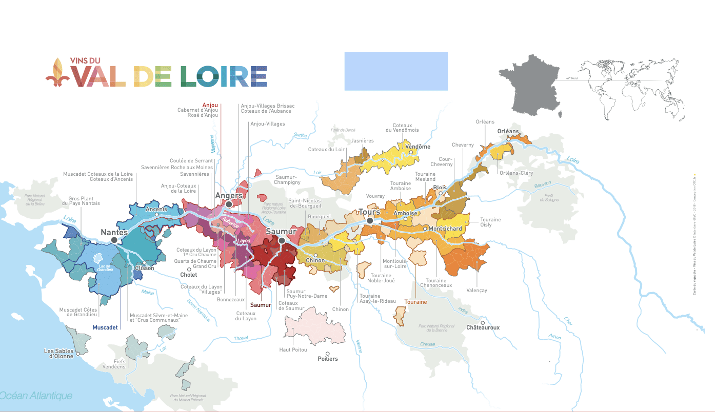 weinreise loire anbaugebiete